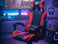 Silla Gamer Panther, Reclinable, Color Negro Rojo - Miniatura 1
