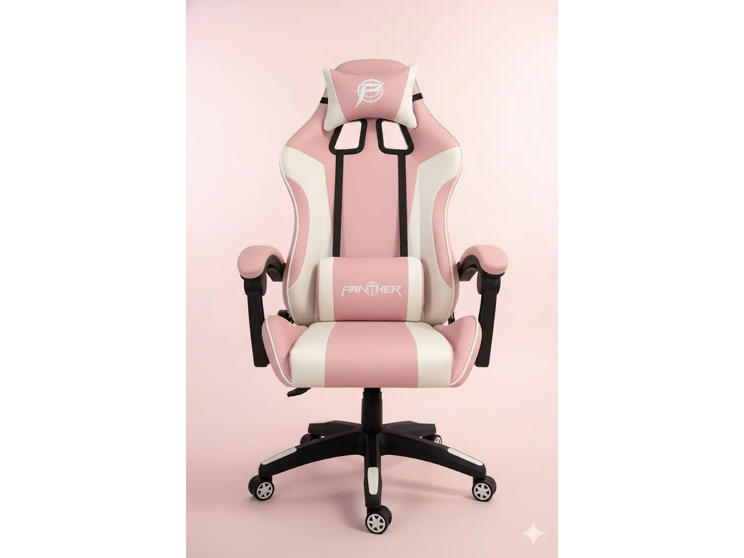 Silla Gamer Panther, Reclinable, Color Rosa Candy 2