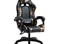 Silla Gamer Panther, Reclinable, Diseño Camuflaje Dorado - Miniatura 3