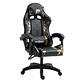 Silla Gamer Panther, Reclinable, Diseño Camuflaje Dorado - Miniatura 2
