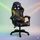 Silla Gamer Panther, Reclinable, Diseño Camuflaje Dorado - Miniatura 3