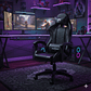 Silla Gamer Panther, Reclinable, Diseño Camuflaje Gris - Miniatura 2