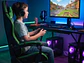 Silla Gamer Panther, Reclinable, Diseño Minecraft - Miniatura 4