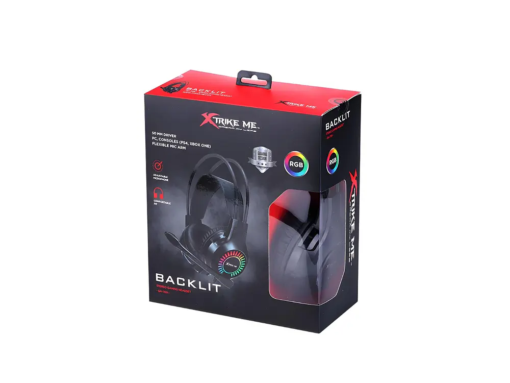 Audífono Gamer Xtrike Me GH-709, Jack 3.5, RGB 4
