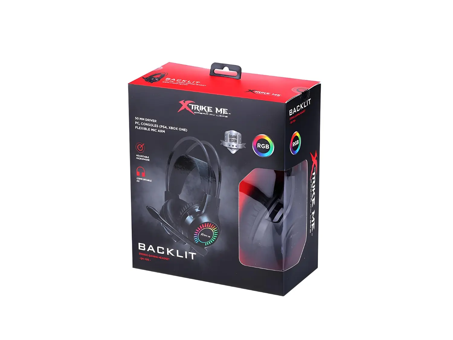 Audífono Gamer Xtrike Me GH-709, Jack 3.5, RGB 4