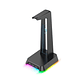 Soporte Audifonos Onikuma St-2, RGB, Color Negro, Hub USB - Miniatura 5