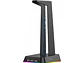 Soporte Audifonos Onikuma St-2, RGB, Color Negro, Hub USB - Miniatura 1