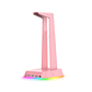 Soporte Audifonos Onikuma St-2, RGB, Color Rosado, Hub USB - Miniatura 1