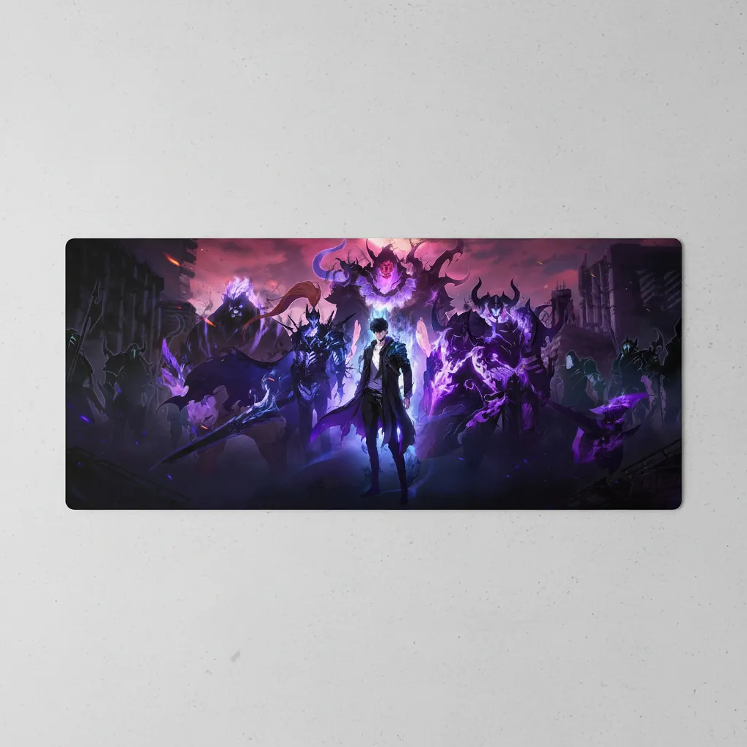 Mousepad Panther XL 90x40cm Solo Leveling Ejercito de Sombras 2