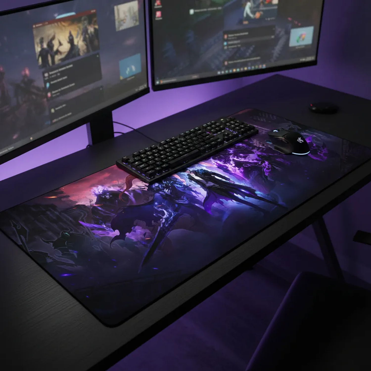 Mousepad Panther XL 90x40cm Solo Leveling Ejercito de Sombras 3