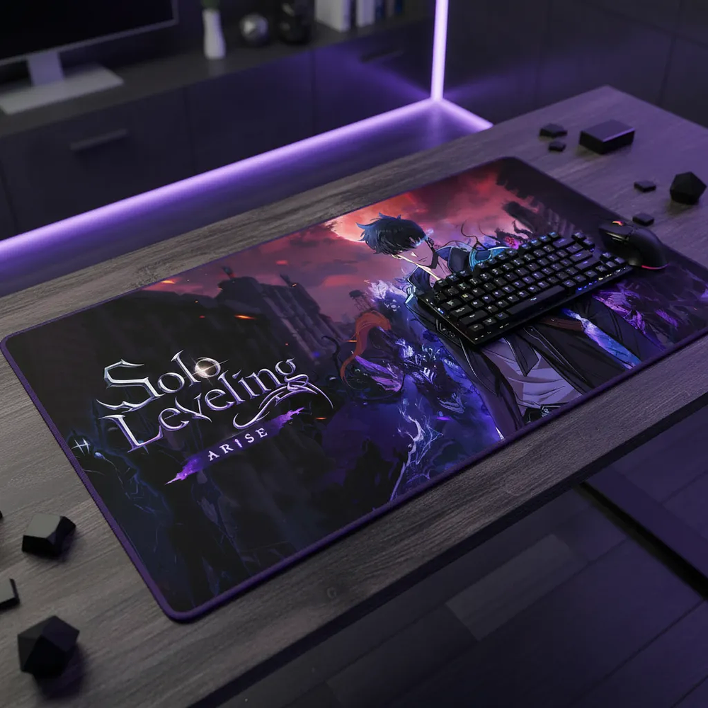 Mousepad Panther XL 90x40cm Solo Leveling Cazador Sung 5