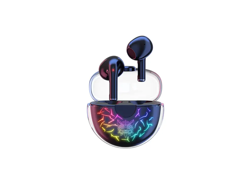 Auriculares Onikuma T35 Tws, Bluetooth, Rgb, Color Negro 1
