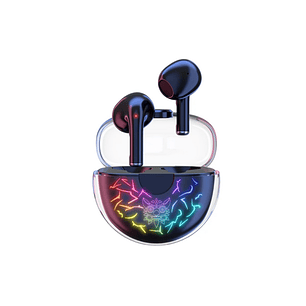 Auriculares Onikuma T35 Tws, Bluetooth, Rgb, Color Rosado