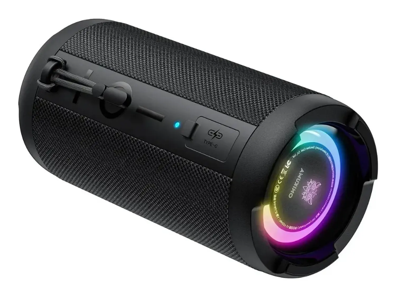 Parlante Gamer Onikuma L20 Bluetooth Rbg, Color Negro 5