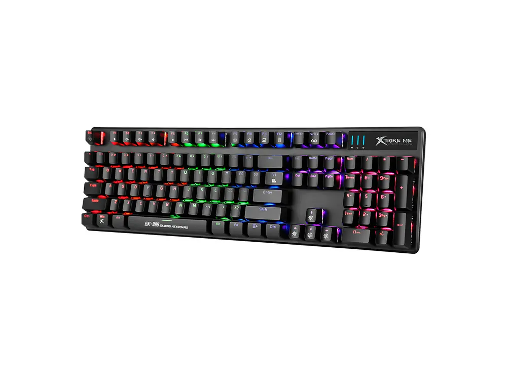Teclado Mecánico Gamer Xtrike Me GK-980, Switch Azul 3
