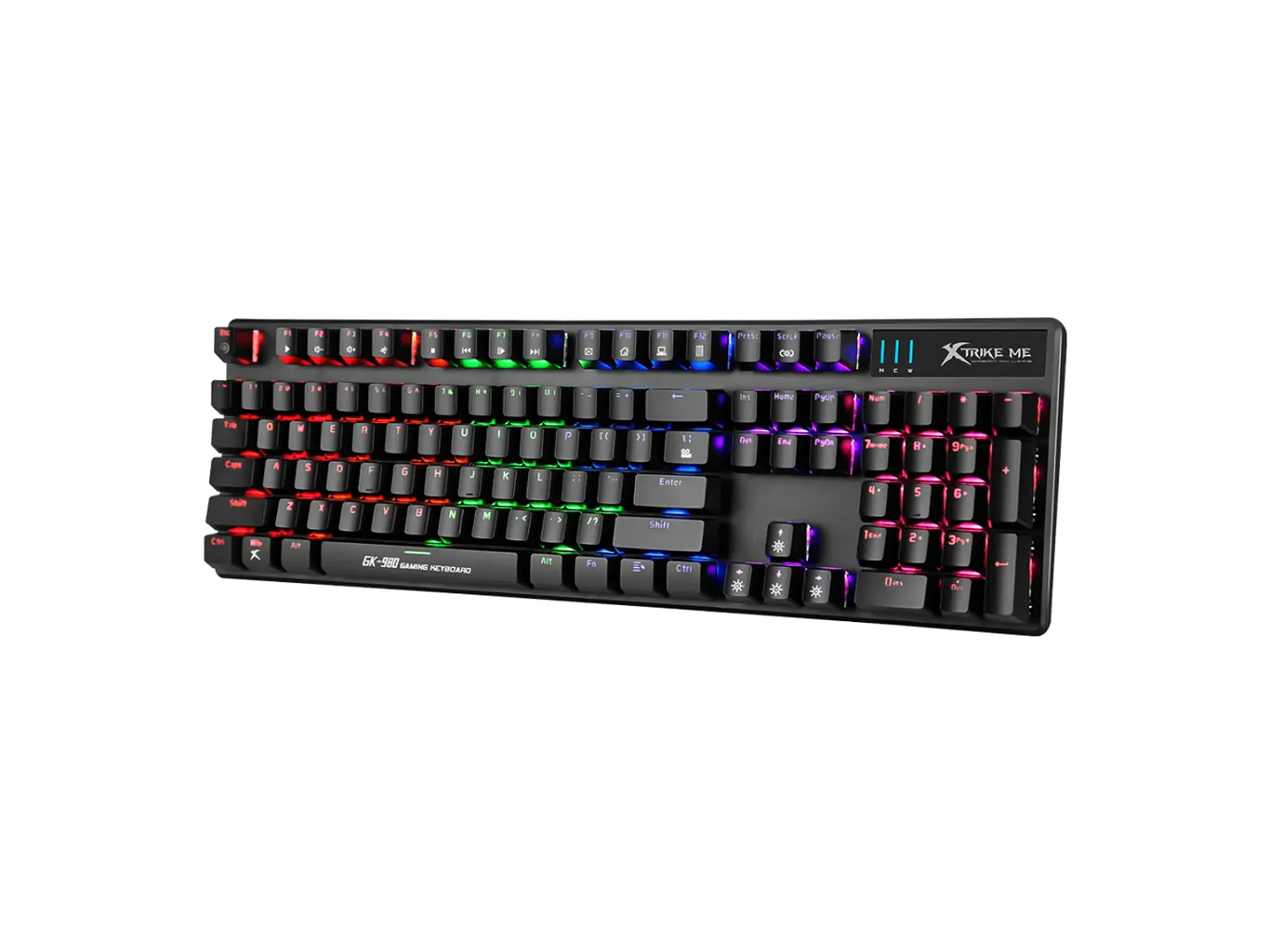 Teclado Mecánico Gamer Xtrike Me GK-980, Switch Azul 3
