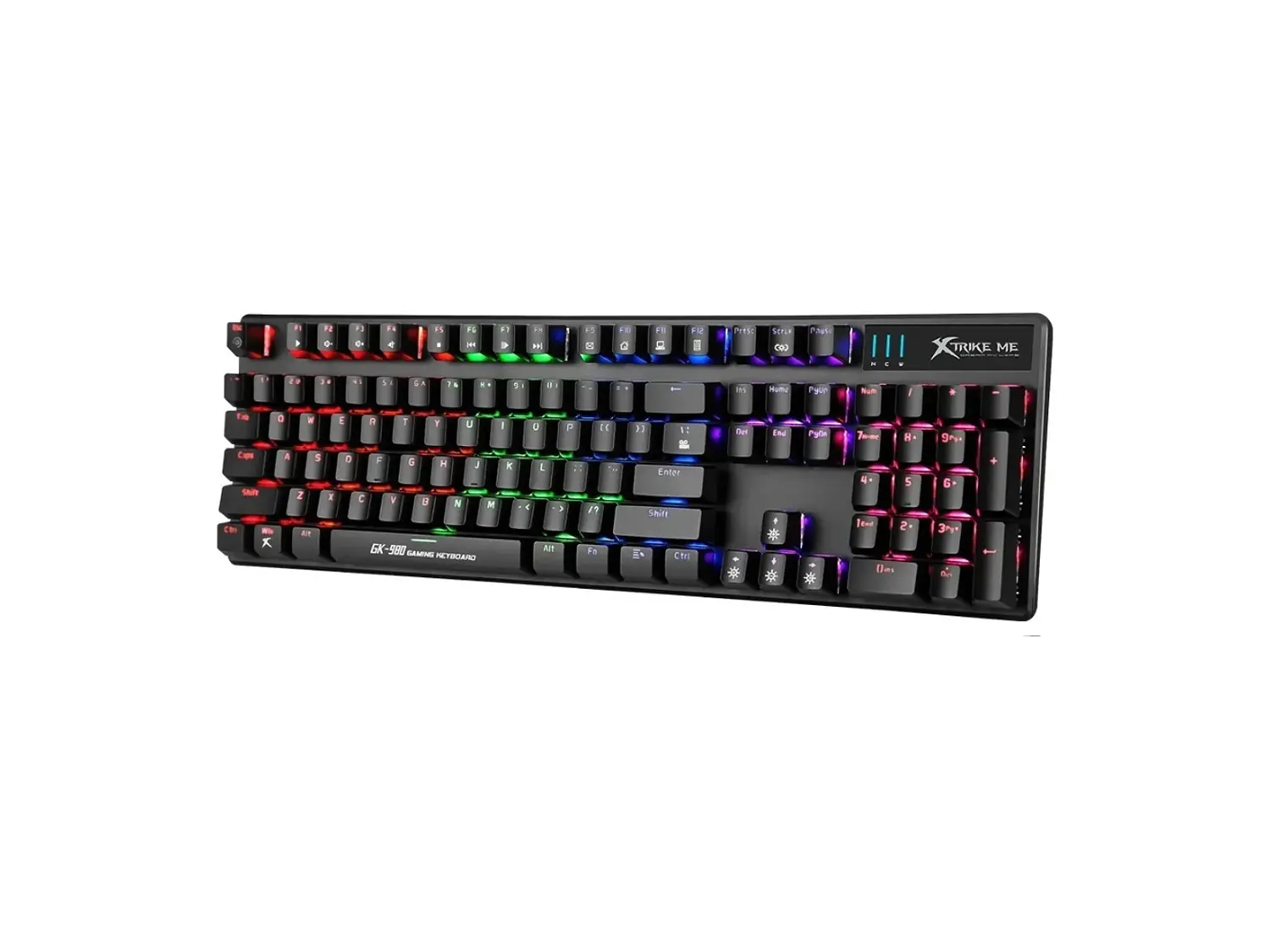 Teclado Mecánico Gamer Xtrike Me GK-980, Switch Azul 1