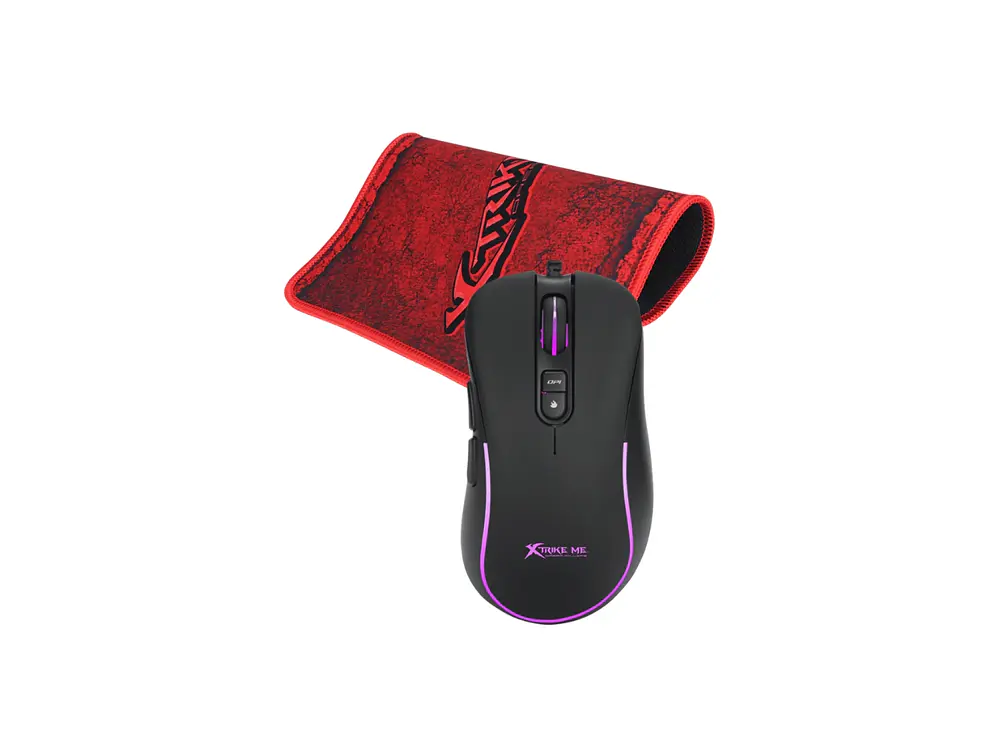 Pack Gamer Xtrike Me GMP-290 Mouse + Mousepad, 3600 DPI 1