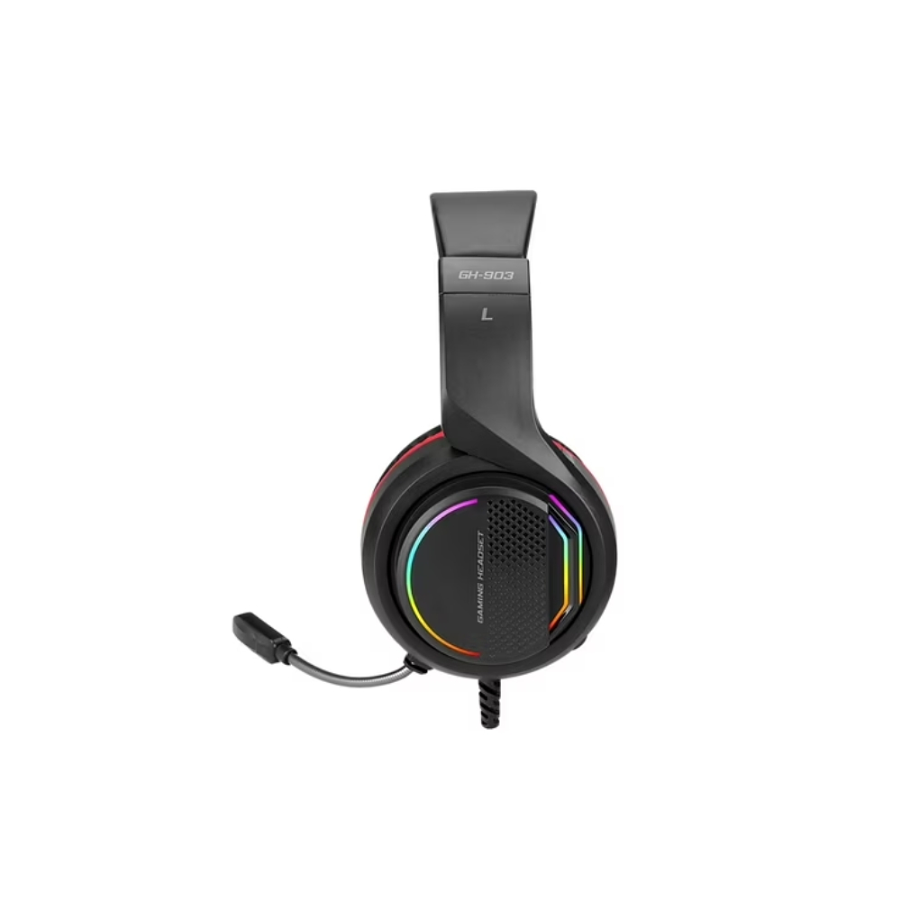 Audifono Gamer Xtrike Me GH-903 RGB, Color Negro 2