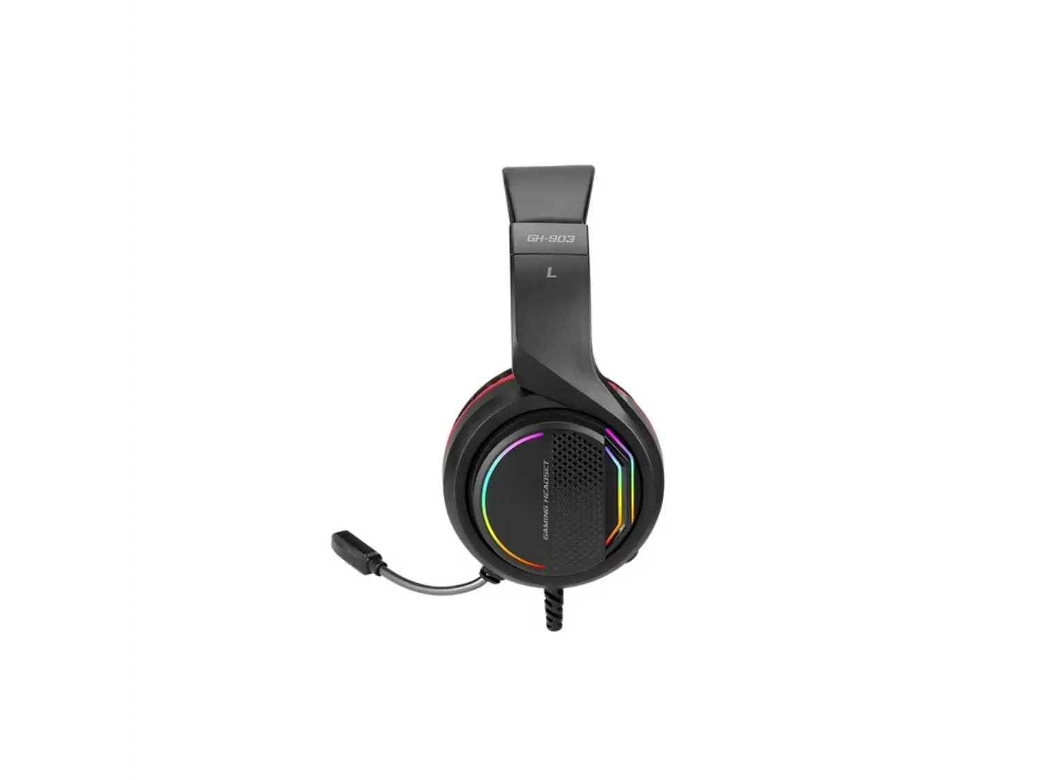 Audifono Gamer Xtrike Me GH-903 RGB, Color Negro 2