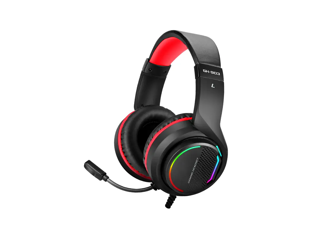 Audifono Gamer Xtrike Me GH-903 RGB, Color Negro 1