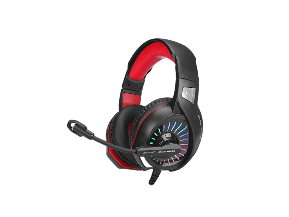 Audifono Gamer Xtrike Me GH-890, RGB, Color Negro 1