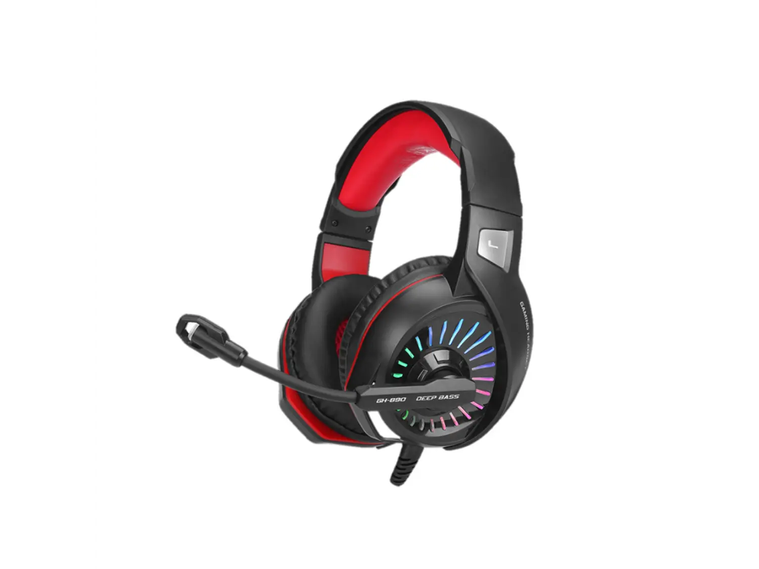 Audifono Gamer Xtrike Me GH-890, RGB, Color Negro 1