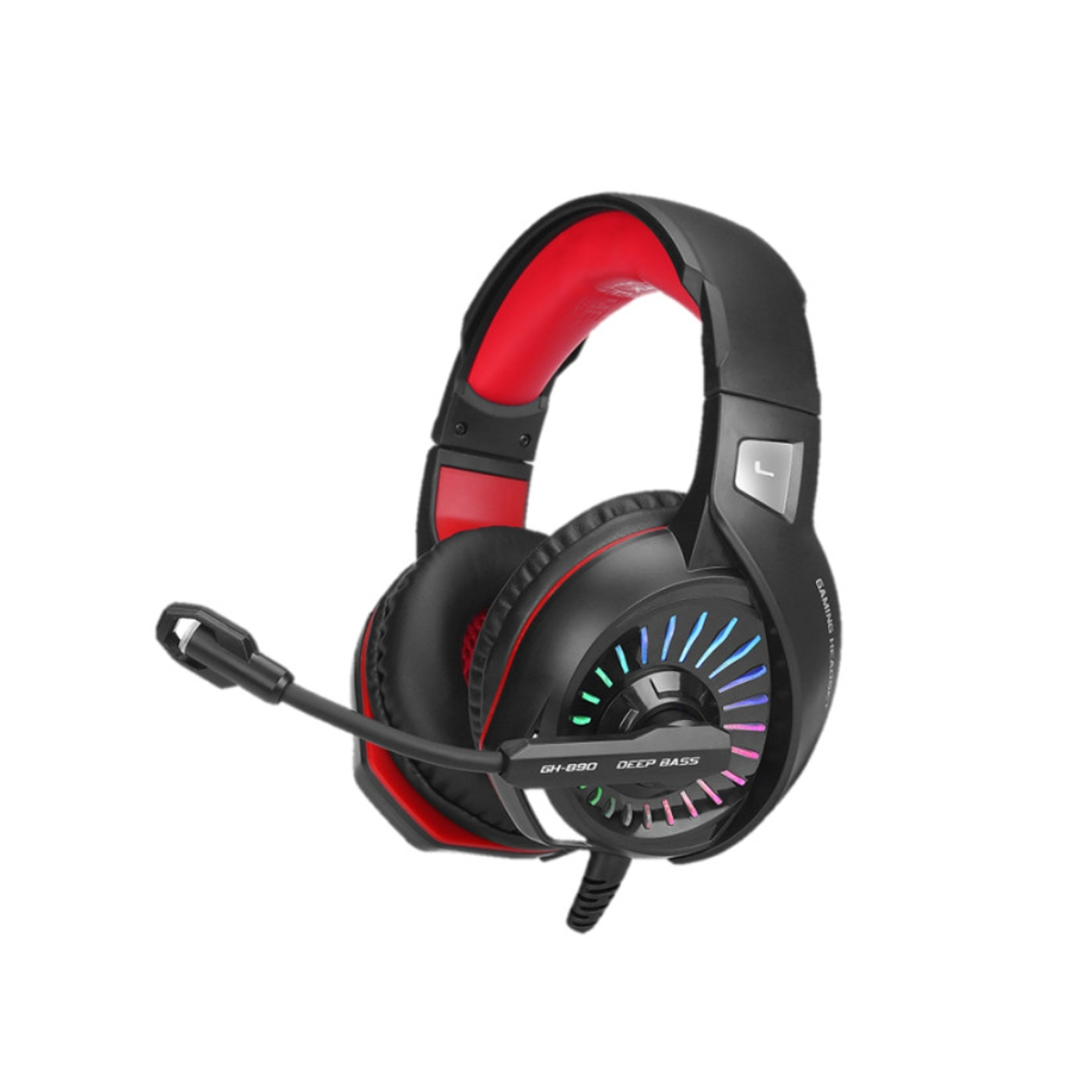 Audifono Gamer Xtrike Me GH-890, RGB, Color Negro 1