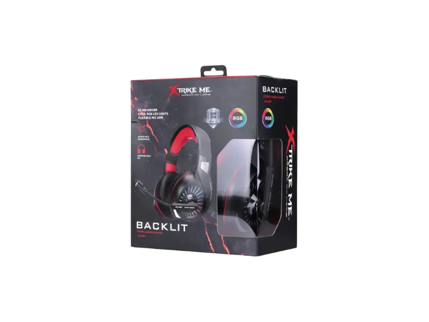 Audifono Gamer Xtrike Me GH-890, RGB, Color Negro 2