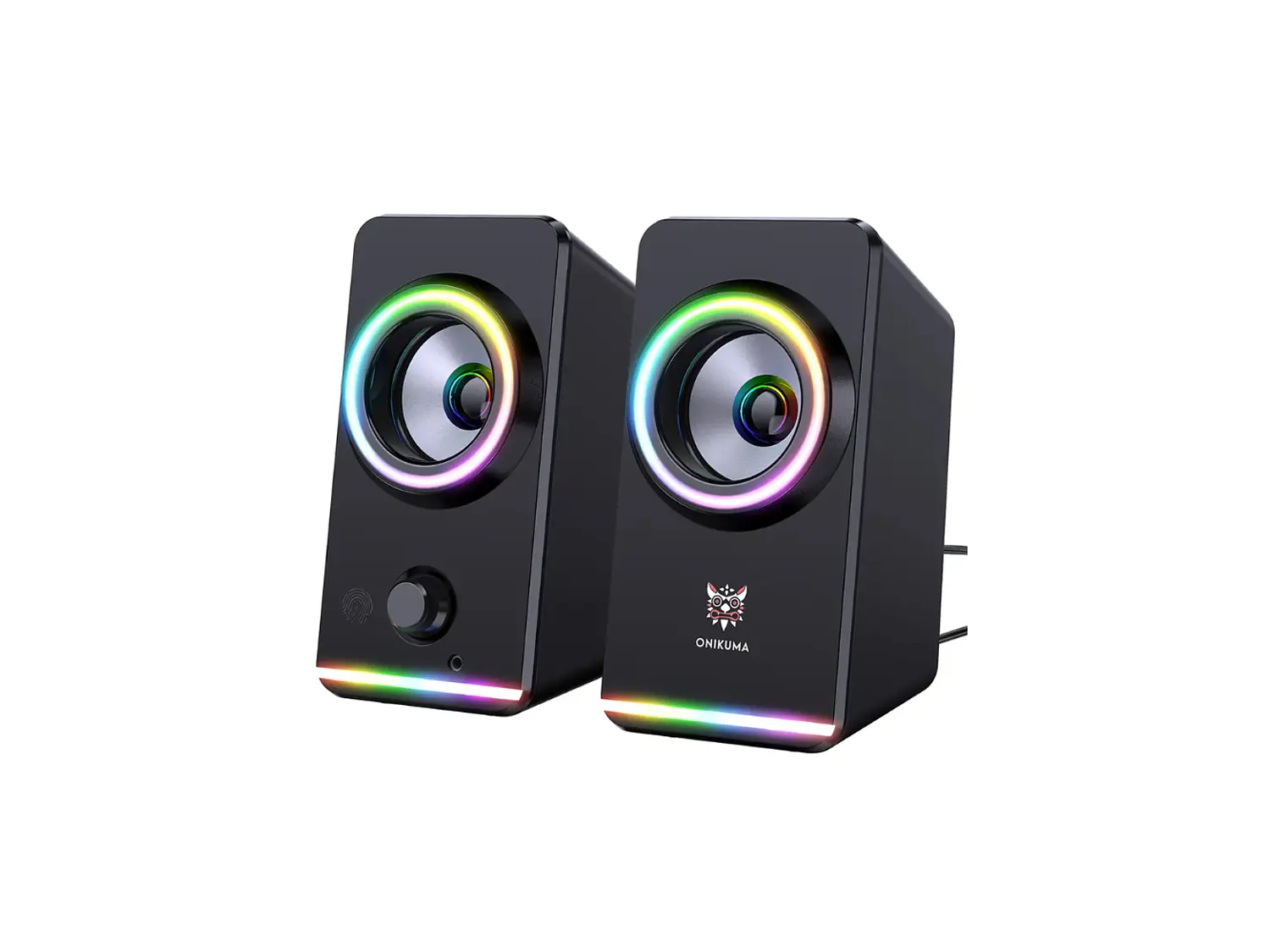 Parlantes Gamer Onikuma RGB 10W 1