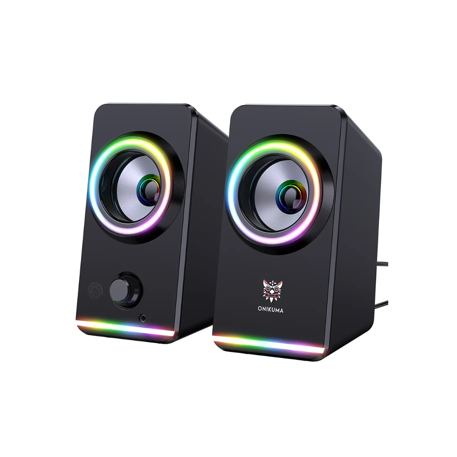 Parlantes Gamer Onikuma RGB 10W 1