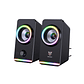 Parlantes Gamer Onikuma RGB 10W - Miniatura 1