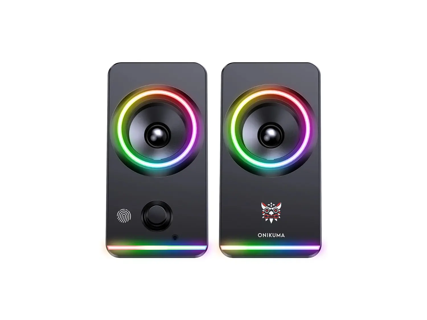 Parlantes Gamer Onikuma RGB 10W 2