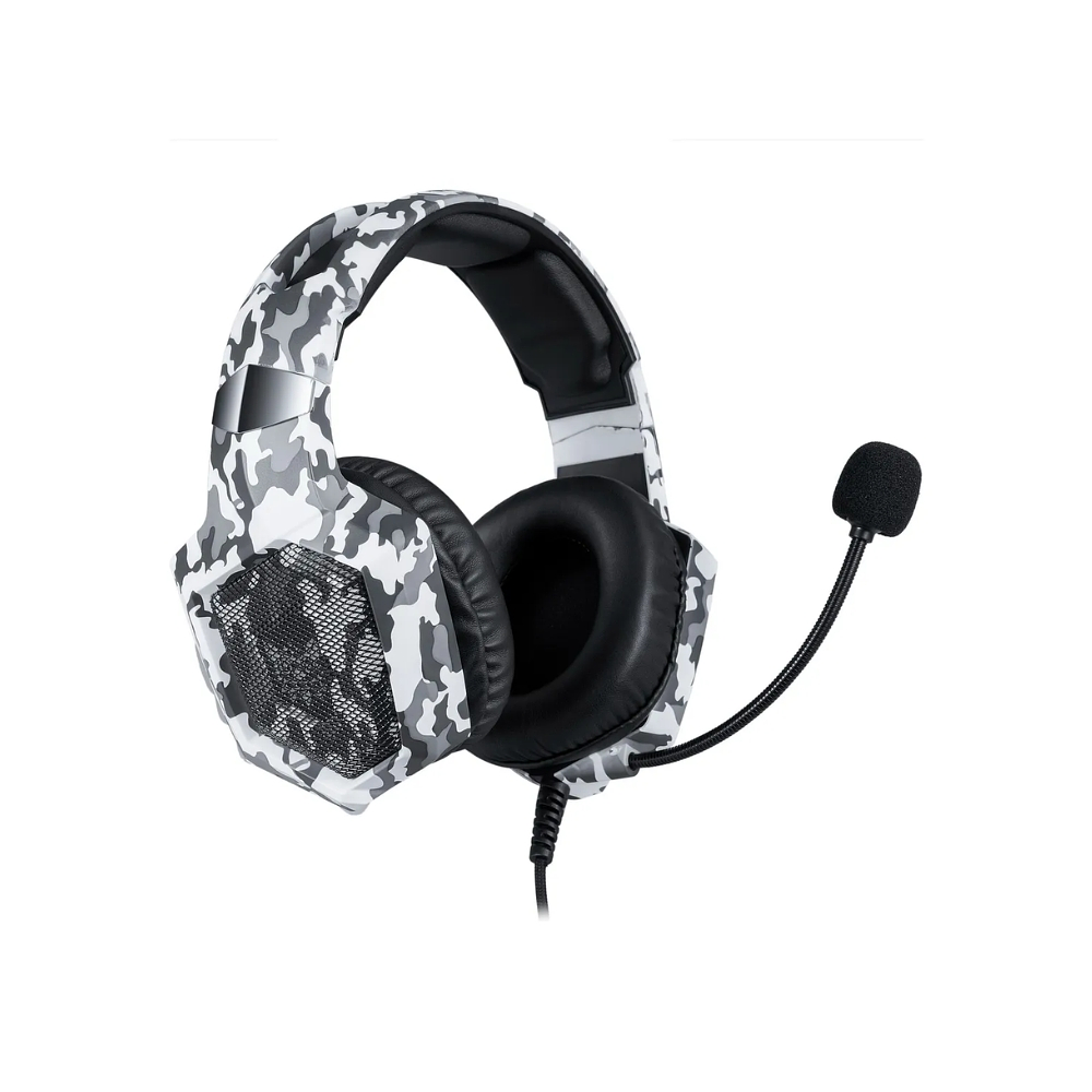 Audifono Gamer Onikuma K8, Camuflaje Blanco 1