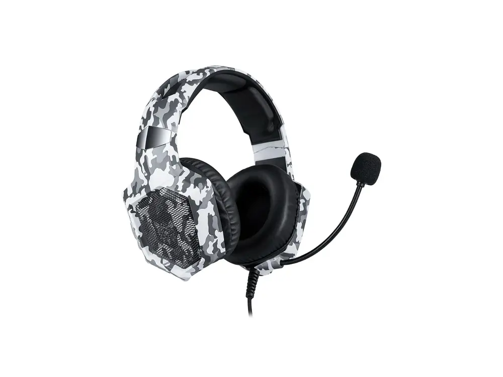 Audifono Gamer Onikuma K8, Camuflaje Blanco 1