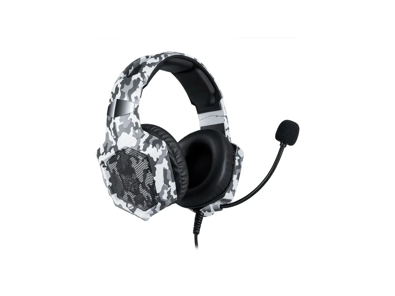 Audifono Gamer Onikuma K8, Camuflaje Blanco 1