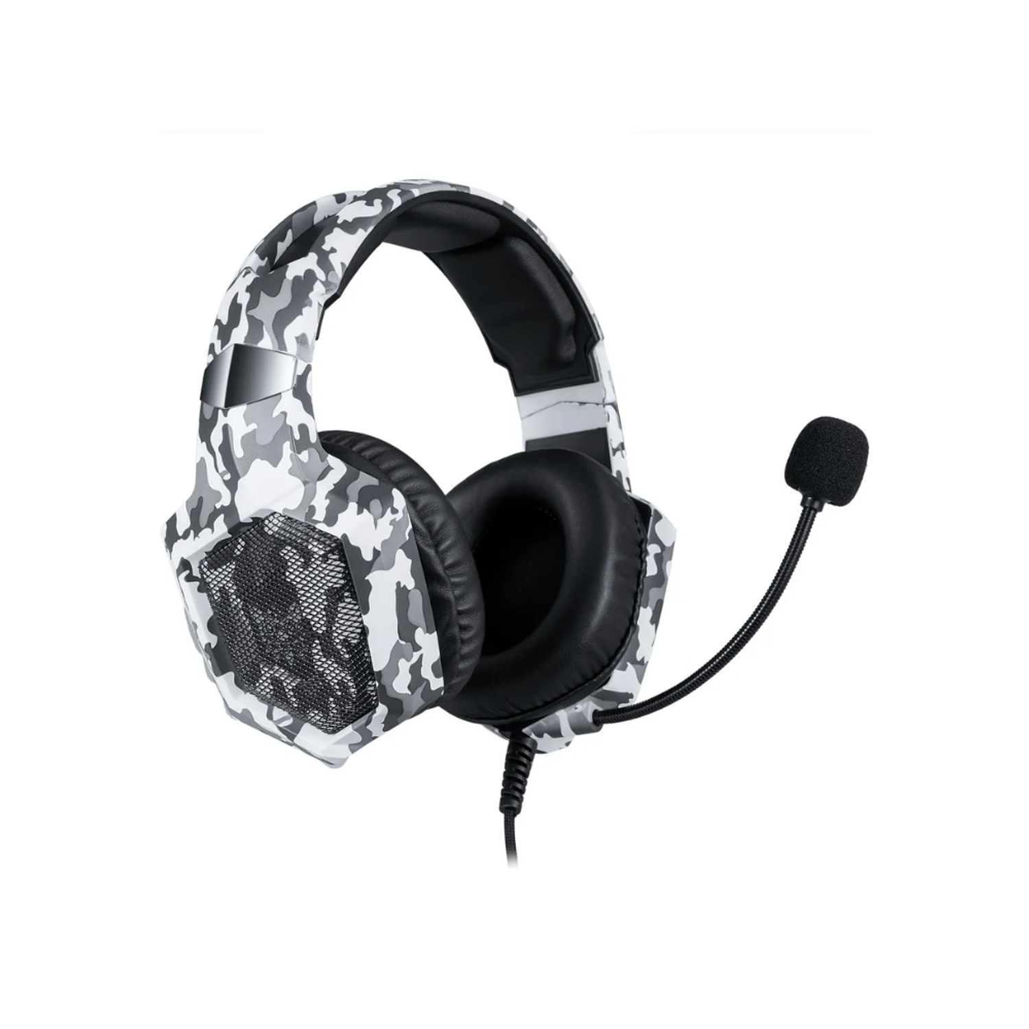 Audifono Gamer Onikuma K8, Camuflaje Blanco 1