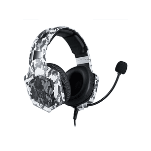 Audifono Gamer Onikuma K8, Camuflaje Blanco