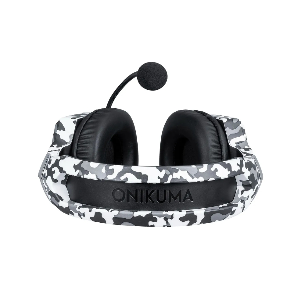 Audifono Gamer Onikuma K8, Camuflaje Blanco 2