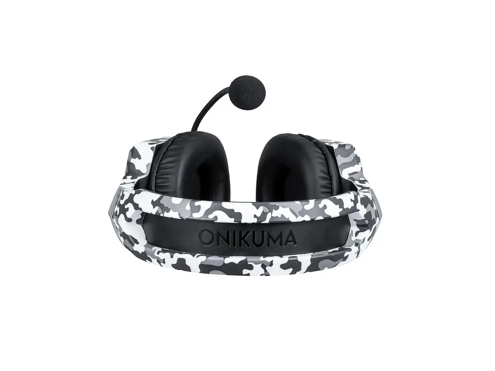 Audifono Gamer Onikuma K8, Camuflaje Blanco 2