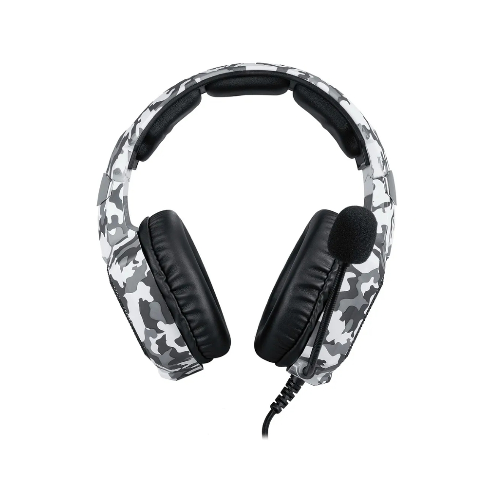 Audifono Gamer Onikuma K8, Camuflaje Blanco 3