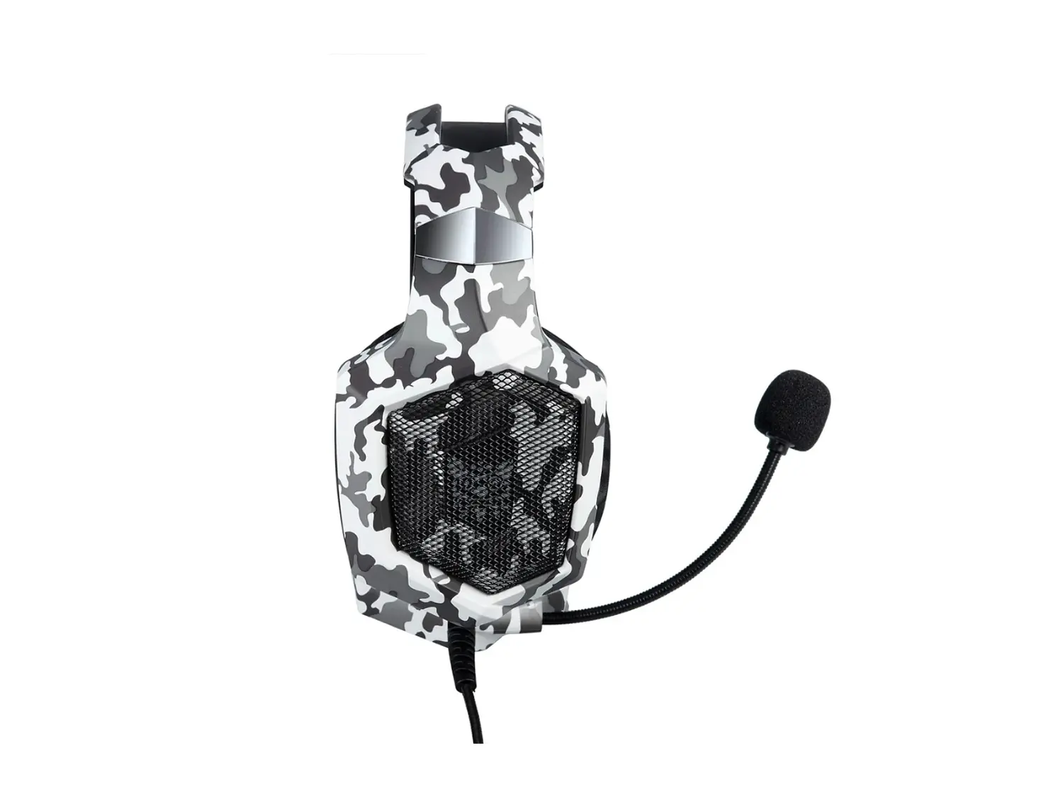 Audifono Gamer Onikuma K8, Camuflaje Blanco 4