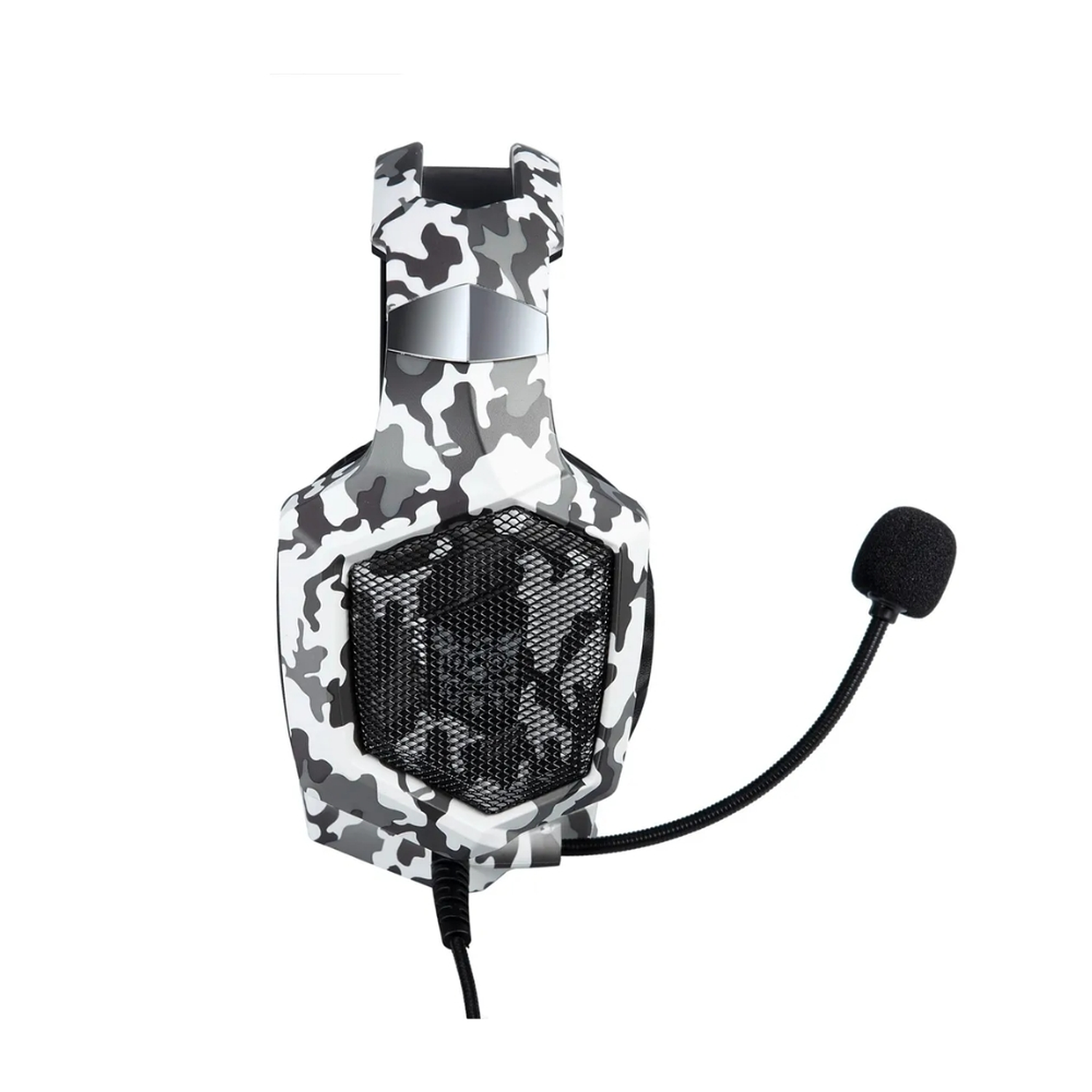 Audifono Gamer Onikuma K8, Camuflaje Blanco 4