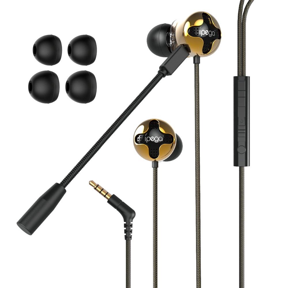 Audifonos Gamer Ipega In Ear PG-R012, Con Microfono Extraible 3