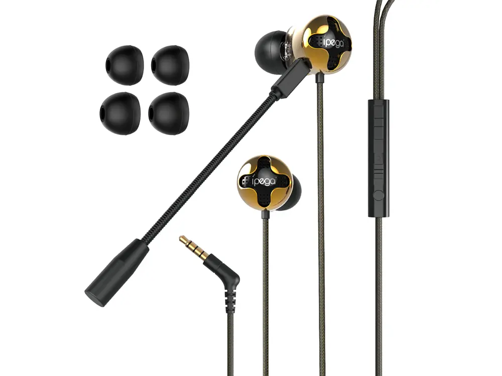 Audifonos Gamer Ipega In Ear PG-R012, Con Microfono Extraible 3