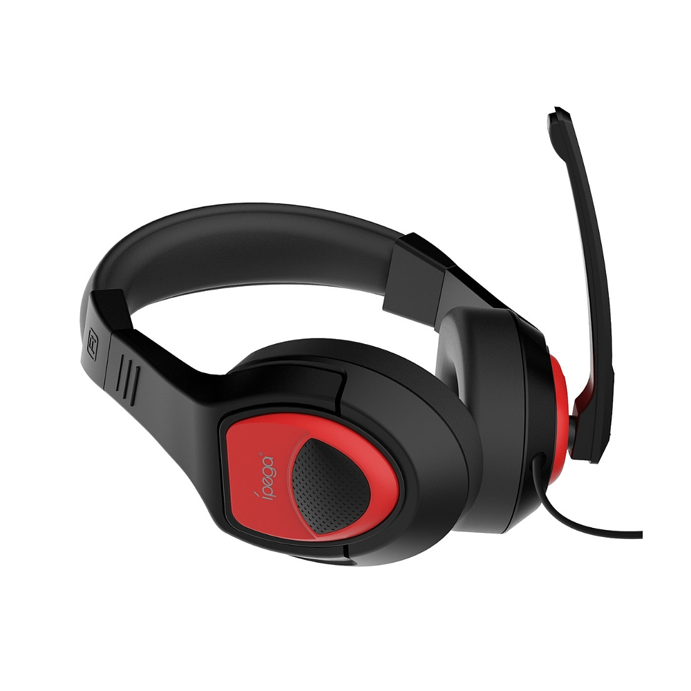 Audifono Gamer Ipega PG-R001, Color Negro y Rojo 3