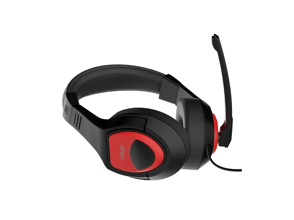 Audifono Gamer Ipega PG-R001, Color Negro y Rojo 3