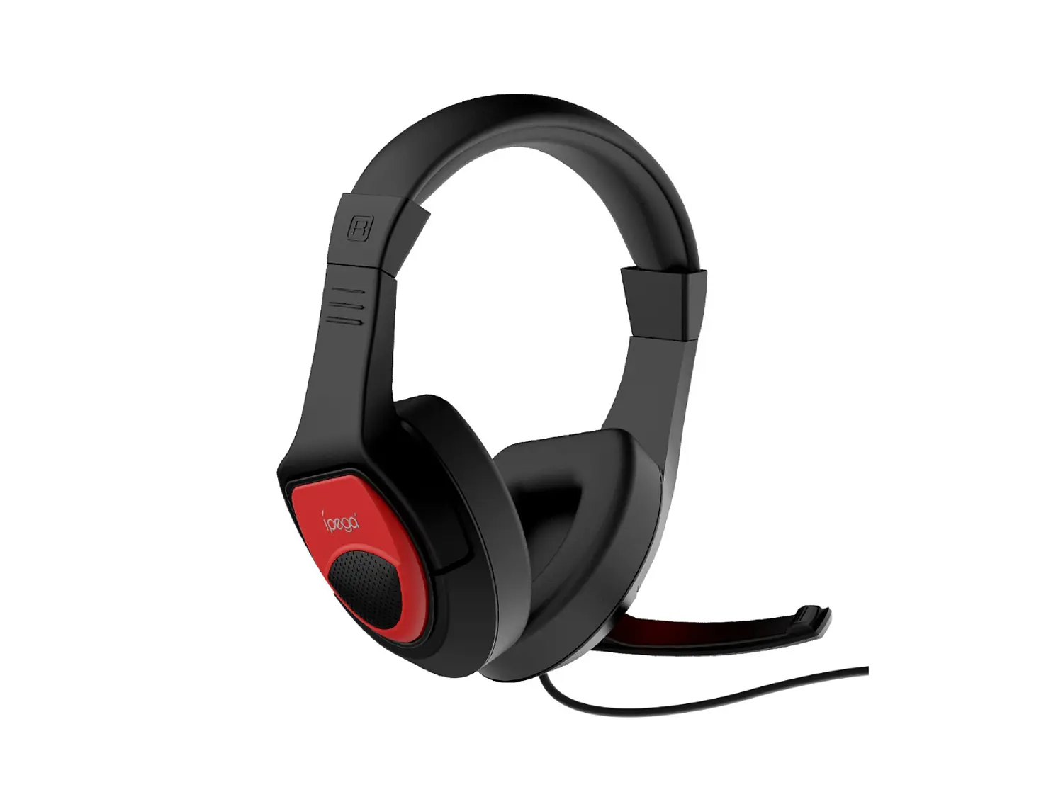 Audifono Gamer Ipega PG-R001, Color Negro y Rojo 1