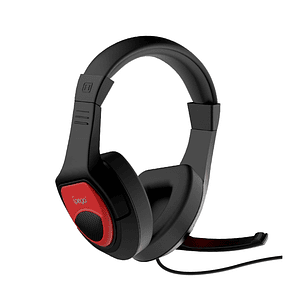 Audifono Gamer Ipega PG-R001, Color Negro y Rojo