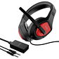 Audifono Gamer Ipega PG-R001, Color Negro y Rojo - Miniatura 2